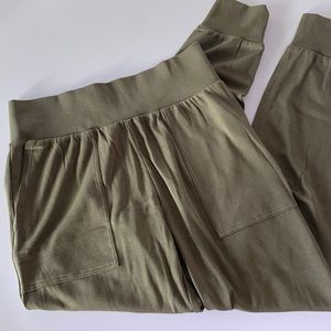 NWT Madewell lounge joggers olive green medium MWL